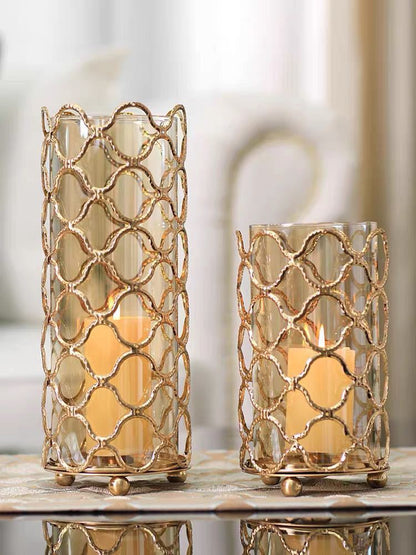 Hollow Out Glass Vases