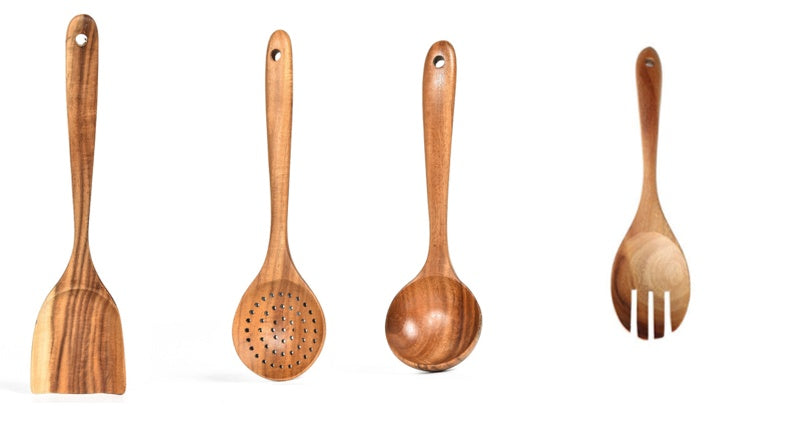 Teak Natural Wood Tableware