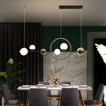 Nordic Creative Restaurant Long Chandelier