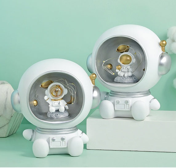 Astronaut Creative Night Light Piggy Bank