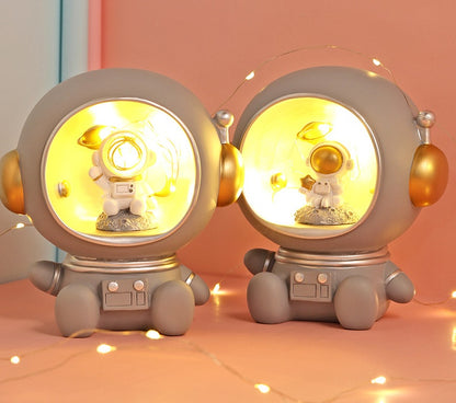 Astronaut Creative Night Light Piggy Bank