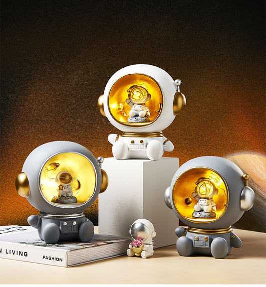 Astronaut Creative Night Light Piggy Bank