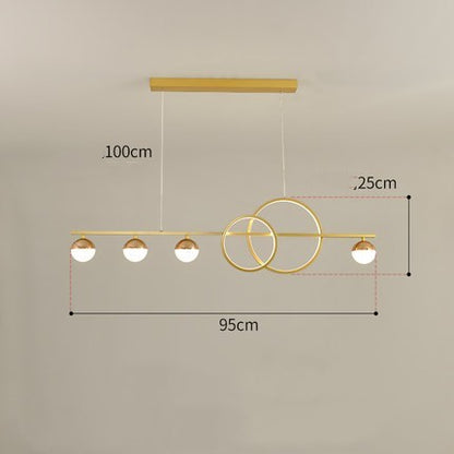 Rectangular Table Ceiling Light