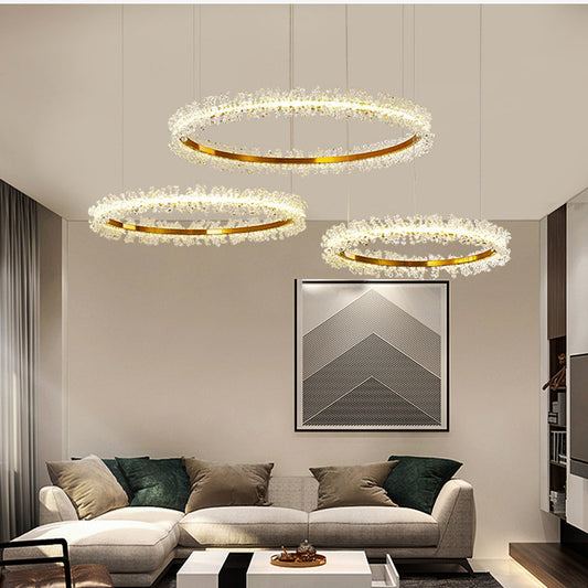 Living Room Crystal Chandelier