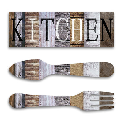 Wooden Sign Pendant Kitchen Dining Room