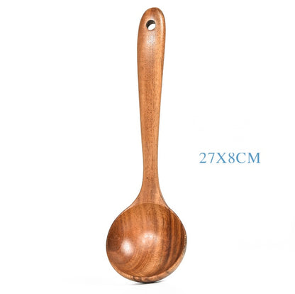 Teak Natural Wood Tableware