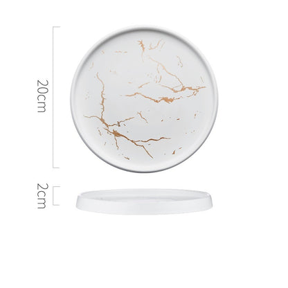 Nordic Style Marble Plate