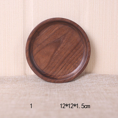 Black Walnut Rectangular Dinner Plate