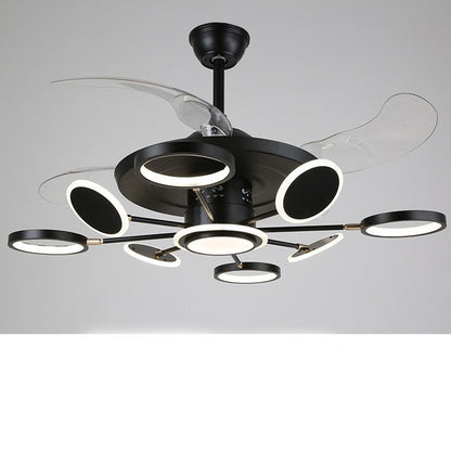 Nordic Ceiling Fans With LED