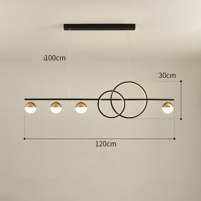 Rectangular Table Ceiling Light