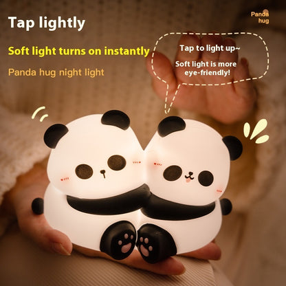 Panda Hug Small Night Lamp