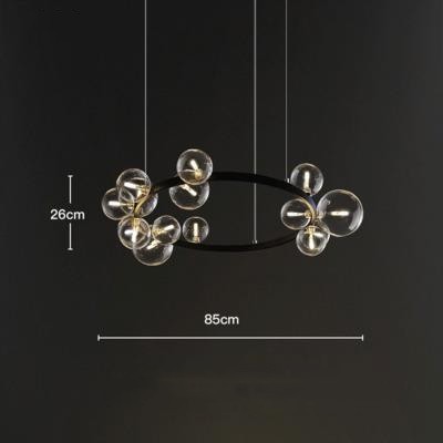 Dining Room Glass Ball Chandelier