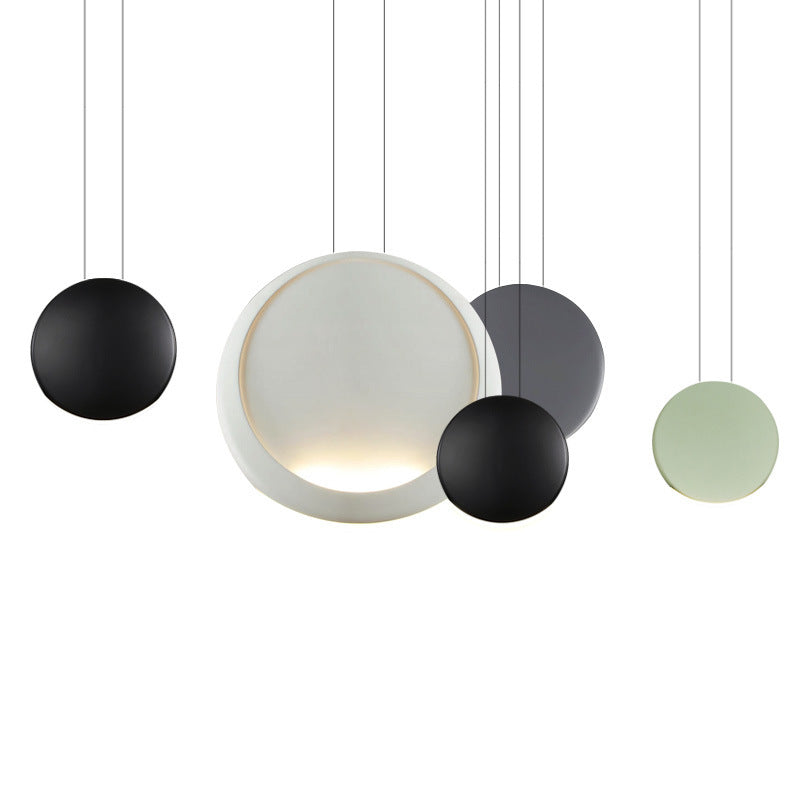 Round Bar Cosmos Chandelier