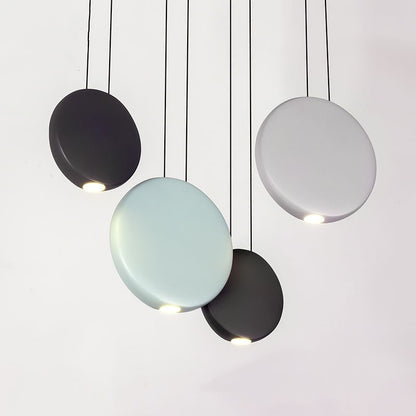 Round Bar Cosmos Chandelier